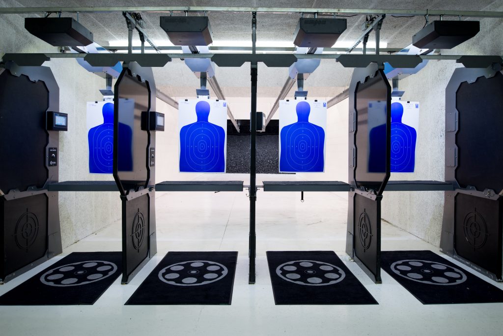 Shooting Range with targets