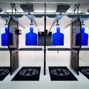 Shooting Range with targets